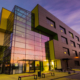 Modern Office Buildings In The Evening, Buildings Polish Silicon Valley In Szczecin